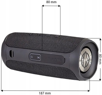 Мобильная колонка MANTA SPK130GO Синий