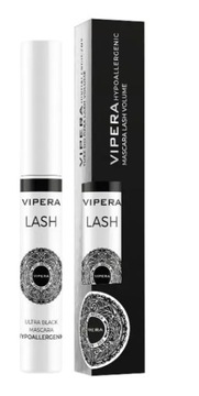 VIPERA Tusz do Rzęs LASH VOLUME Hipoalergiczny ultra-czarny 6ml