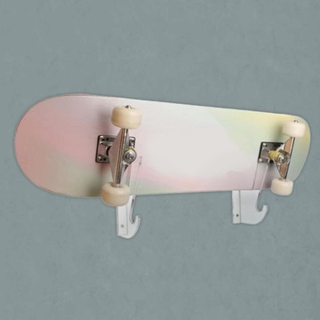 Настенный органайзер для скейтборда, горизонтальный сноуборд, прозрачный