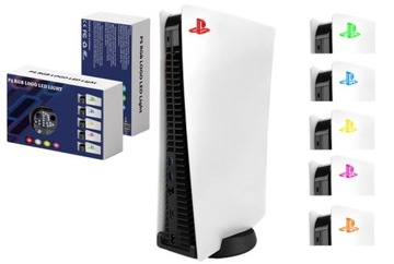 СВЕТОДИОДНАЯ ПОДСВЕТКА ЛОГОТИПА С ДЕКОРАТИВНОЙ ПОДСВЕТКОЙ ДЛЯ PLAYSTATION 5 PS5 RGB