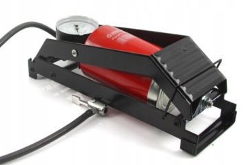 АВТОМОБИЛЬНЫЙ НОЖНОЙ НАСОС с наконечником для манометра