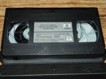 Видеокассета VHS - МУЗЫКА ДЛЯ САН-РОККО, Дж. Габриэли - П. Маккриш, Архив !