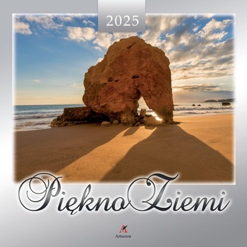 KALENDARZ ŚCIENNY PLANSZOWY 2025 ARTSEZON PIĘKNO ZIEMI