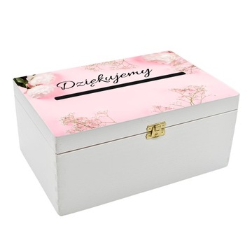 Деревянная шкатулка-конверт WHITE WEDDING, принт 1