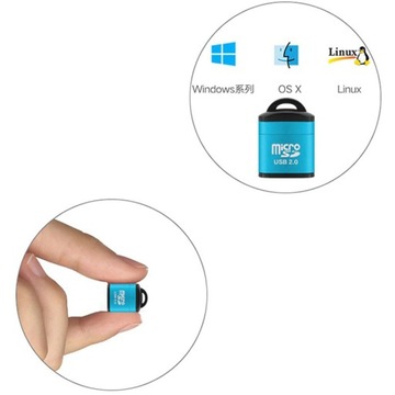 USB2.0 Устройство чтения карт Micro USB RED Адаптер для карт TF