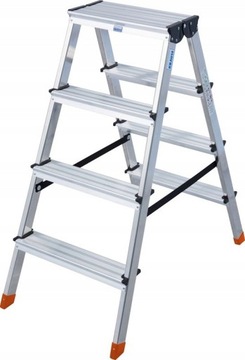 Drabina Krause 2,4 m aluminium 1 x 8 do 150 kg