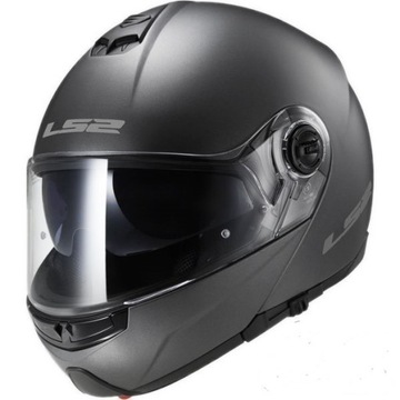 Kask szczekowy LS2 STROBE mat titanium S