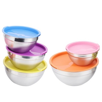 5 sztuk/zestaw miska do mieszania ze stali