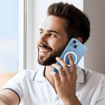 Etui do iPhone 13 iPhone 14 do MagSafe wzmacniane 360° CLEAR CASE