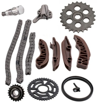 BMW E60 E83 E87 E90 N47 ORYGINALNY ZESTAW ROZRZĄDU 14el OEM 11312365578