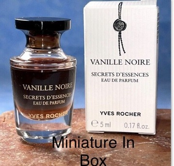 Yves Rocher BLACK VANILLA 5ml Seria limitowana + GRATIS