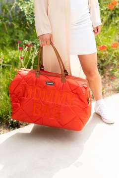 СТЕГАНАЯ СУМКА CHILDCHOME БОЛЬШОЙ ВМЕСТИТЕЛЬНОСТИ