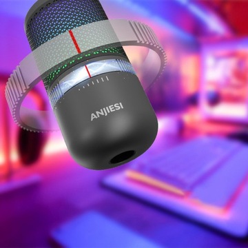 Profesjonalny mikrofon USB Regulowany pod kątem 90