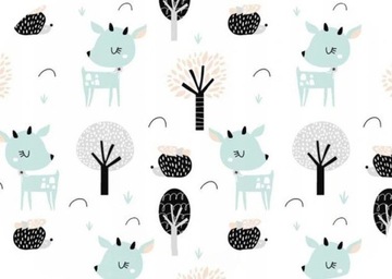 Pieluchy Tetrowe Pielucha Tetrowa 40x80 Jeleń B