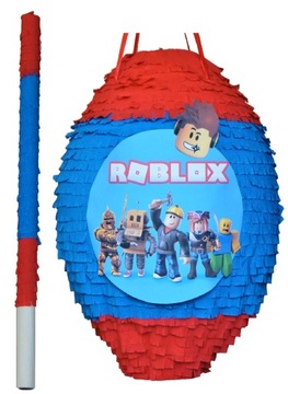 PINIATA Roblox na Urodziny XL + KIJ