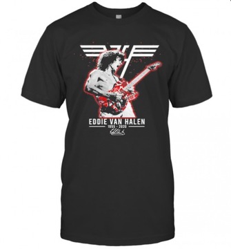 Koszulka Eddie Van Halen Signature T-T-shirt