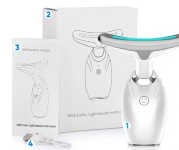 ЗВУКОВОЙ МАССАЖЕР БЕЗИНГОЛЬНАЯ МЕЗОТЕРАПИЯ ДЛЯ УКРЕПЛЕНИЯ ЛИЦА И ШЕИ