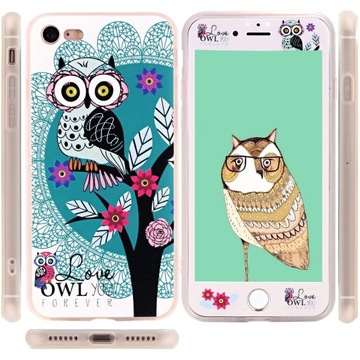ETUI SILIKONOWE DO IPHONE 7 PLUS / 8 PLUS + SZKŁO