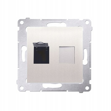 Gniazdo komputerowe 1xRJ45 Simon54 D61.01/41