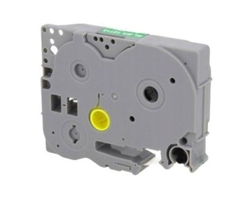 ЗАМЕННАЯ ЛЕНТА BROTHER TZE-715 6ММ ЗЕЛЕНАЯ/БЕЛАЯ