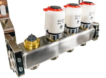 SIŁOWNIK TERMOELEKTRYCZNY DO ROZDZIELACZA ZAWORU GWINT M30NC 230V SOLIDNY