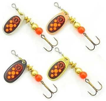 4 x MEPPS BLACK FURY ORANGE Nr.1 / 3,5 gr S.G.C.B