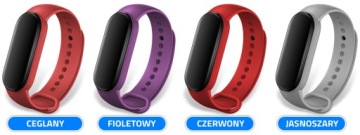 Ремешок на руку для XIAOMI MI BAND 5/6/7 - МНОГО ЦВЕТОВ