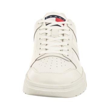 Buty Sneakersy Męskie Tommy Hilfiger The Brooklyn Leather Ecru Białe