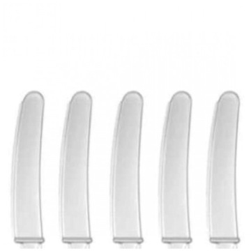 Одноразовые ножи TRANSPARENT пластик SOLID x10