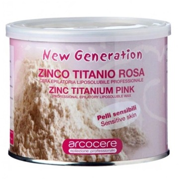 Воск для депиляции Titanium Rosa 400мл