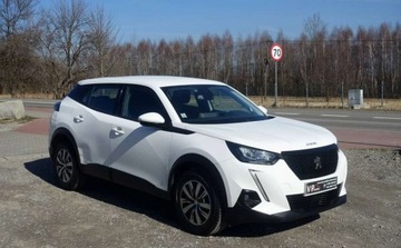 Peugeot 2008 II SUV 1.2 PureTech 100KM 2020 Peugeot 2008 1.2 101KM Bezwypadkowy Full LED Navi Kamera cofania Android, zdjęcie 2