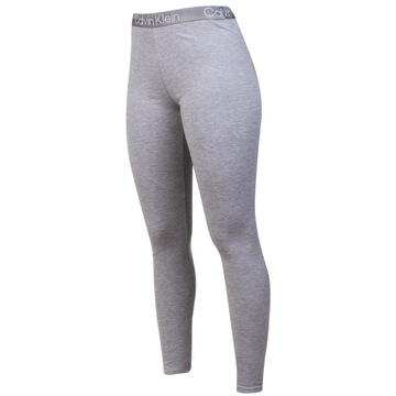 CALVIN KLEIN DAMSKIE LEGGINSY LEGGING GRAY r. S