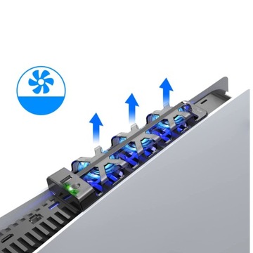 ОХЛАЖДАЮЩИЙ ВЕНТИЛЯТОР PS5, ВНЕШНЕЕ ОХЛАЖДЕНИЕ