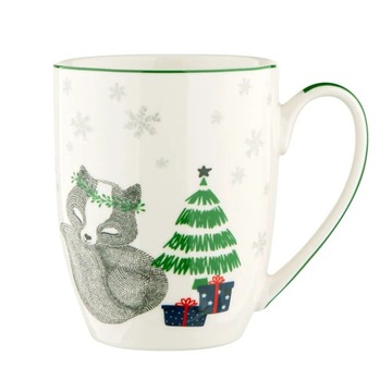 Altom Design Winter Friends Lisek Рождественская кружка для чая и кофе 300 мл
