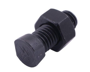 Śruba kpl. płużna oval z dwóch stron ścięta M12x34 mm kl.12.9 25 sztuk