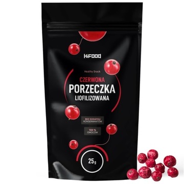 RED CURRENTS Сублимированная смородина красная 25г HiFOOD