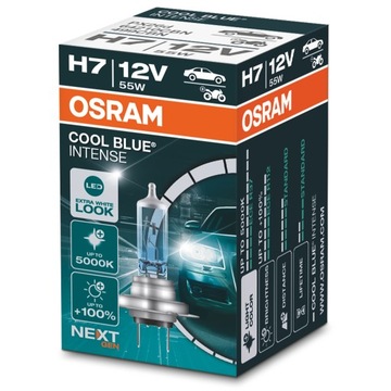 Osram H7 Cool Blue Intense NextGen нового поколения