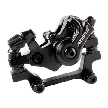 Solidny rowerowy hamulec tarczowy, czarny Czarny R160 F180