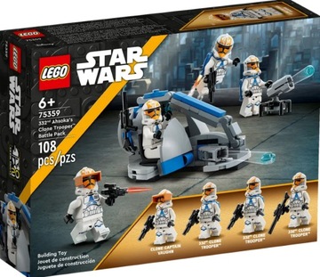 LEGO Star Wars 75359 Zestaw bitewny z 332. Ahsoki