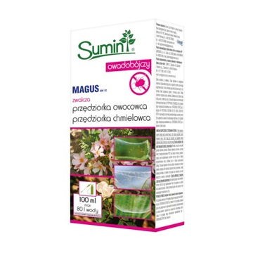 Sumin Magus 200 SC Środek do zwalczania przędziorka PRZĘDZIOREK 100ml