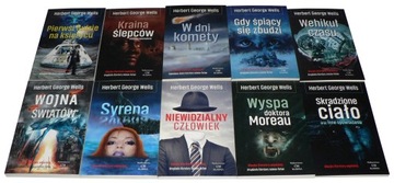 WELLS HERBERT GEORGE x11 książek -- NOWE