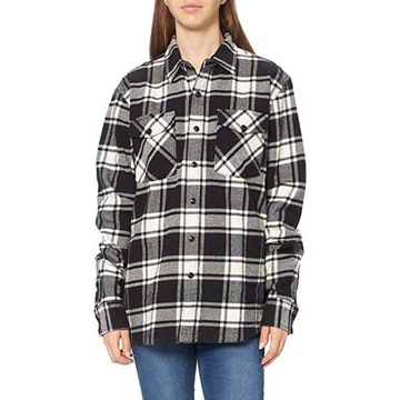 Koszula flanelowa w kratę oversize Replay L