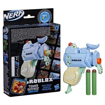 NERF F6128 WYRZUTNIA ROBLOX THE MINT CHOCO FREEZER