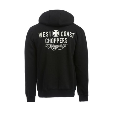 BLUZA WEST COAST CHOPPERS MOTOCYKLOWA Z KAPTUREM