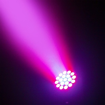 Профессиональная движущаяся головка RGBW LED DMX Beamz