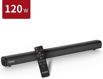 SOUNDBAR TOPVISION SLO1 120W BLUETOOTH 5.0 AUX RCA