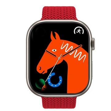 SMARTWATCH ULTRA HK9PRO MAX ROZMOWY AMOLED EKG wielokolorowy