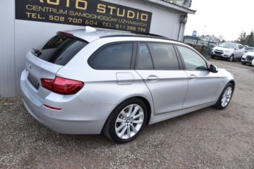 BMW Seria 5 F10-F11 Touring 520d 190KM 2014 BMW Seria 5 Head-Up Wirtual-Licznik NaviKameraSkoraPamiecPanoramaX Drive, zdjęcie 37