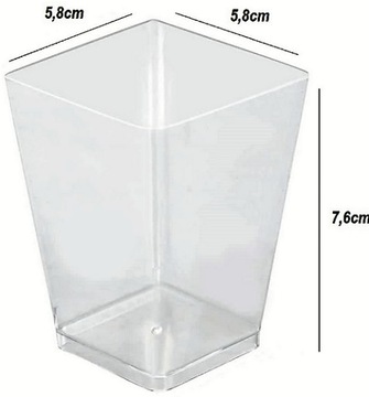 Чашка для десертов, закусок 150 мл SPACE 24 шт.
