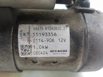 ALFA ROMEO MITO 2008 STARTÉRY KOMPLETNÍ
